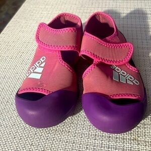 ADIDAS AltaVenture C Toddler Girls Swim Sandals Pink/Purple/Mint SIZE 11.5K US